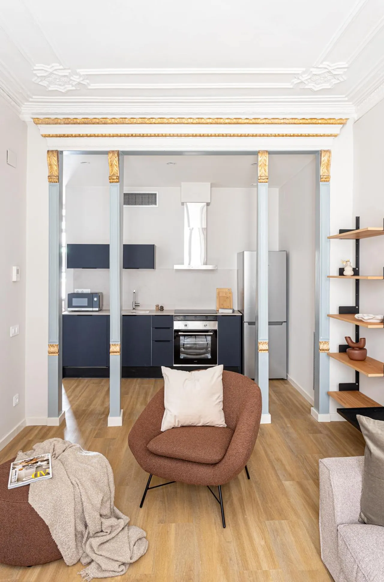 living - Piso de 83m² en venta en Gótico, Barcelona - gallery - 6