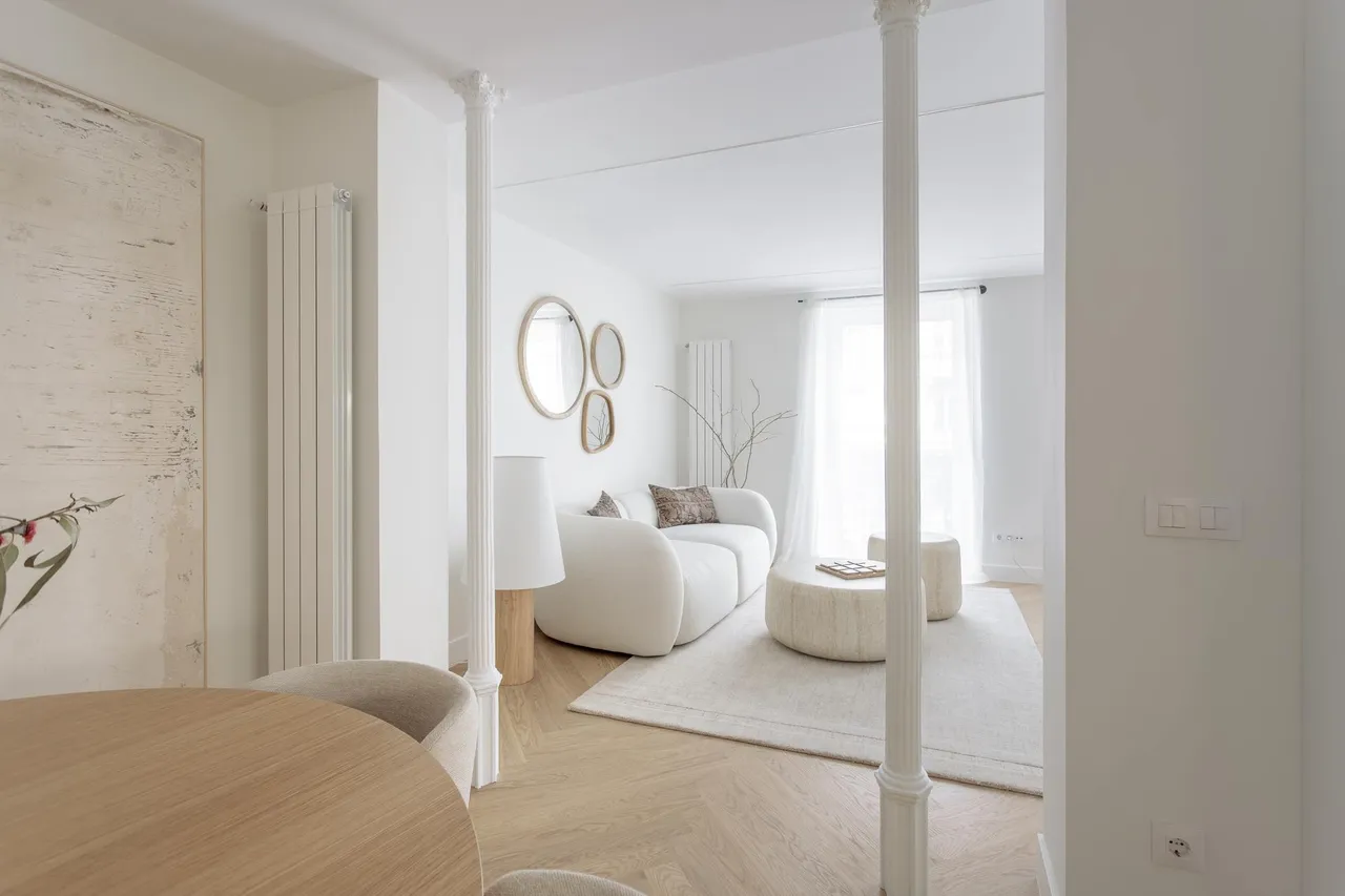 living - Piso de 149m² en venta en Recoletos, Madrid - gallery - 10