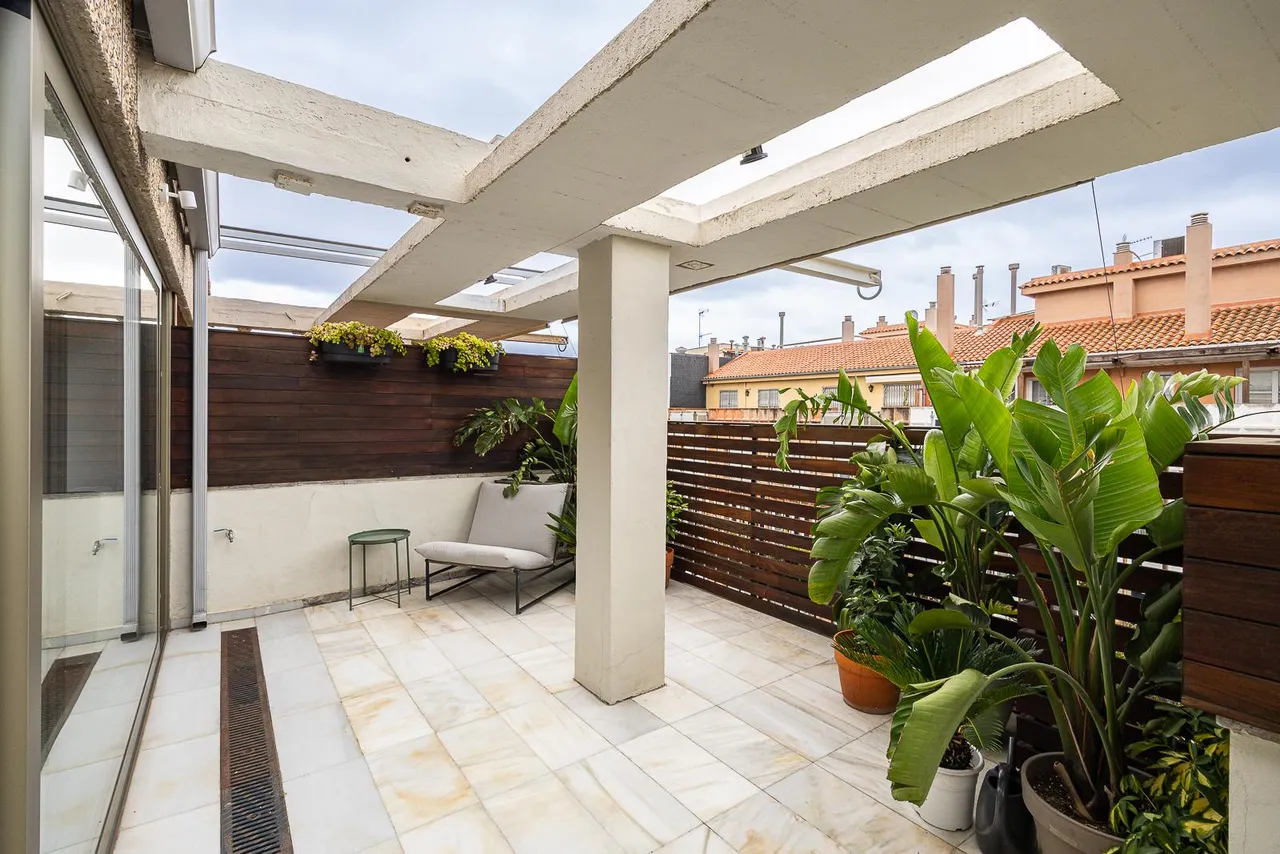 living - Ático de 234m² con 100m² terraza en venta en Sant Gervasi - Galvany - gallery - 6