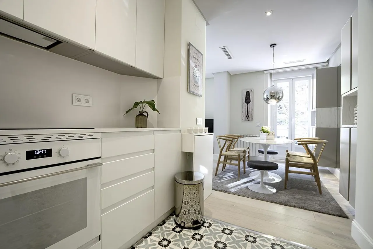living - Piso de 95m² en alquiler en Lista, Madrid - gallery - 9