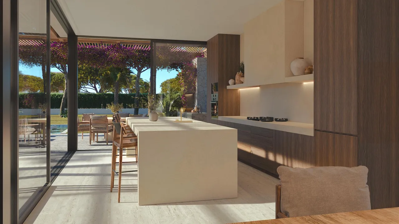 living - Essenza - luxury sea view villas for sale in Siesta, Ibiza - gallery - 8