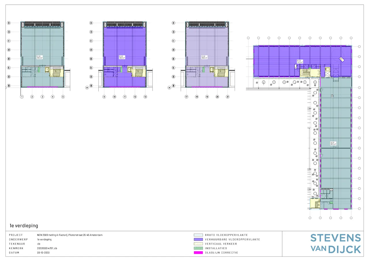 office - A-Factorij - Office - Dils - Plan d'étage - 2