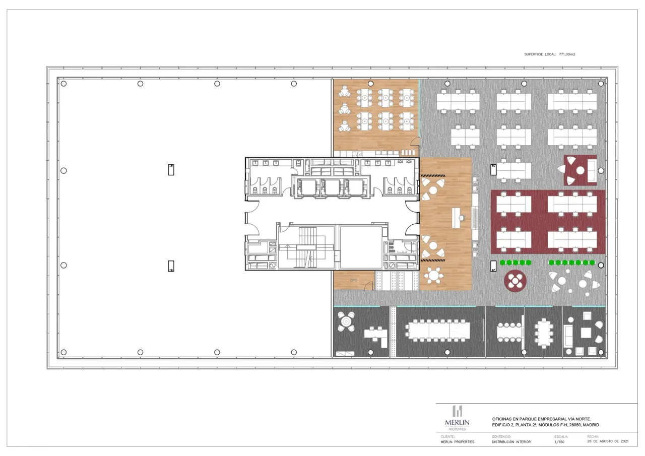 office - Campus Via Norte - Office - Dils - Floor Plan - 23