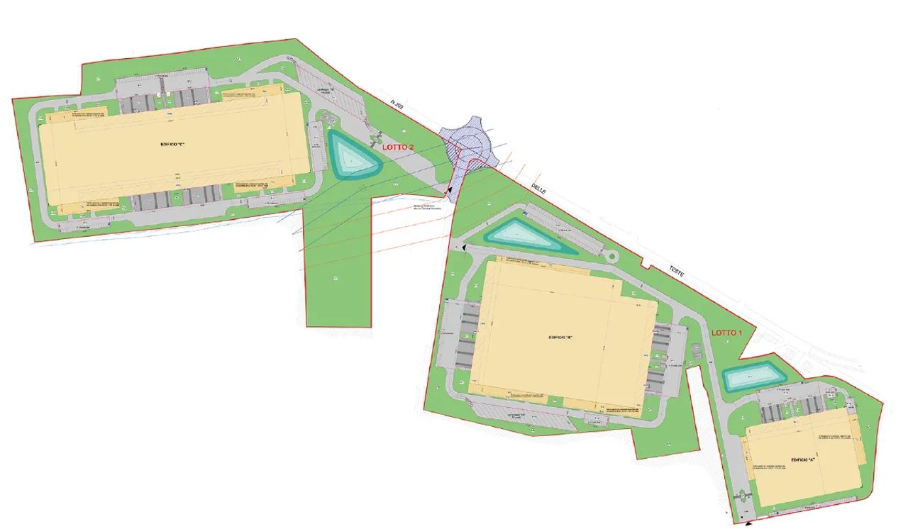 logistics - Pavia Sud - Logistica - Dils - Planimetria - 1
