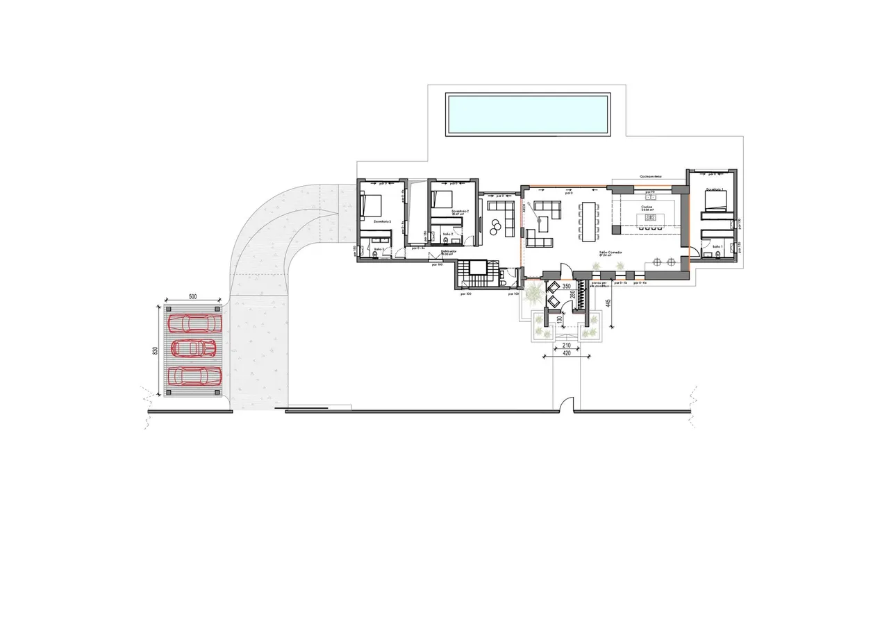 living - 426m² house / villa for sale in San Antonio - Floor Plan - 1