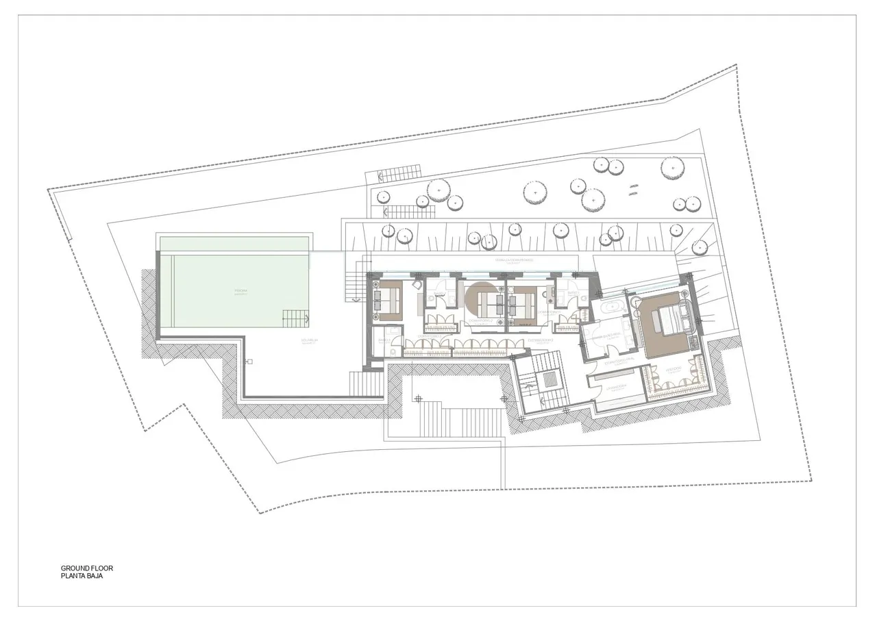 living - Casa / villa de 616m² con 129m² terraza en venta en Este Marbella - Plano del piso - 4
