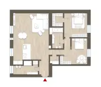 living - Calvi 2 - Living - Dils - Planimetria thumbnail - 1