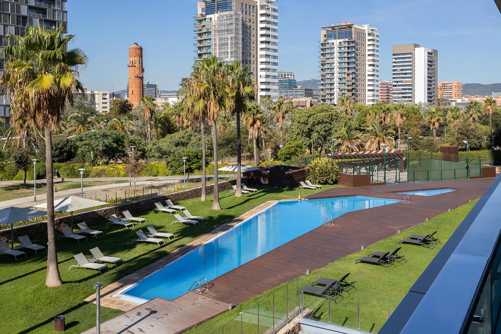living - Piso de 130m² con 84m² terraza en venta en Diagonal Mar - gallery thumbnail - 7