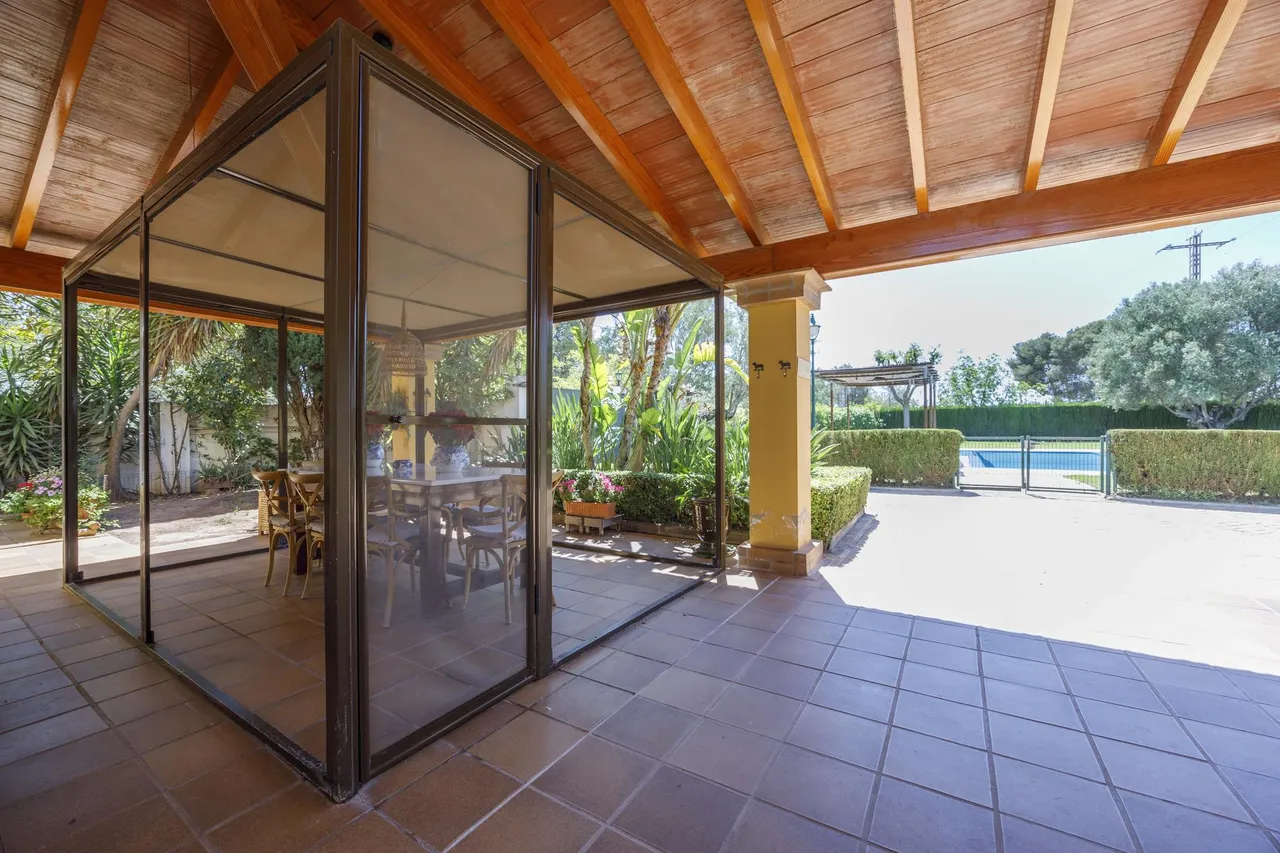 living - 244m² equestrian property for sale in Bétera, Valencia - gallery - 10