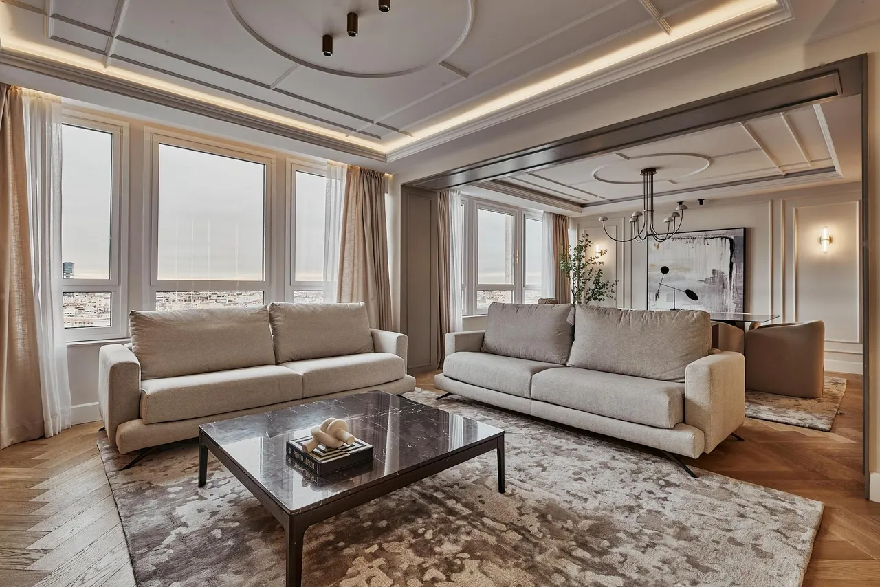 living - Piso de 339m² en venta en El Viso, Madrid - gallery - 8