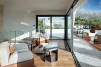 living - New Development of luxury apartments with private pools for sale in a highly sought after area on the Golden Mile in Marbella, with tropical communal gardens and pools. - gallery thumbnail - 4