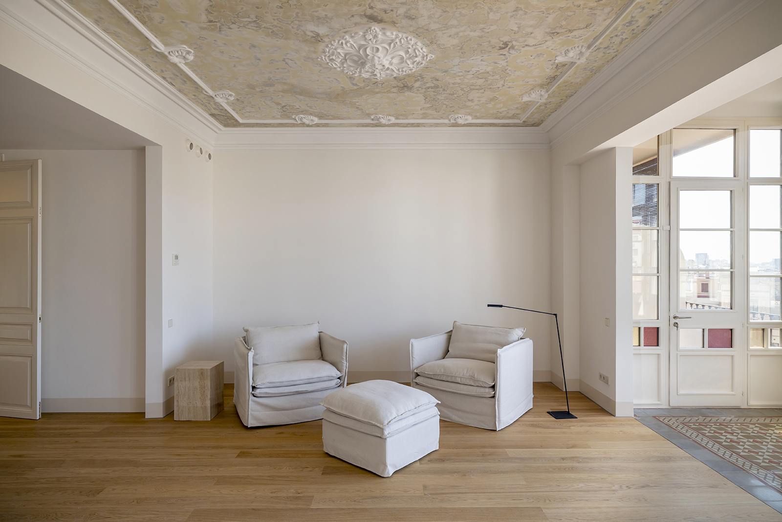 living - 183m² apartment with 8m² terrace for sale in Eixample Right - gallery - 5