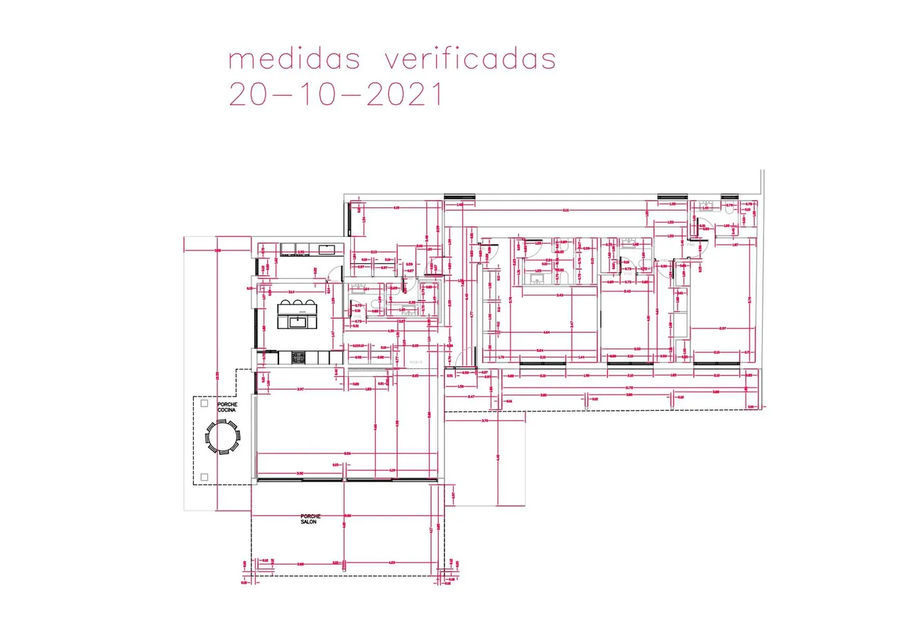 living - Masia de 1,037m² en venta en Sant Andreu de Llavaneres - Plano del piso - 2