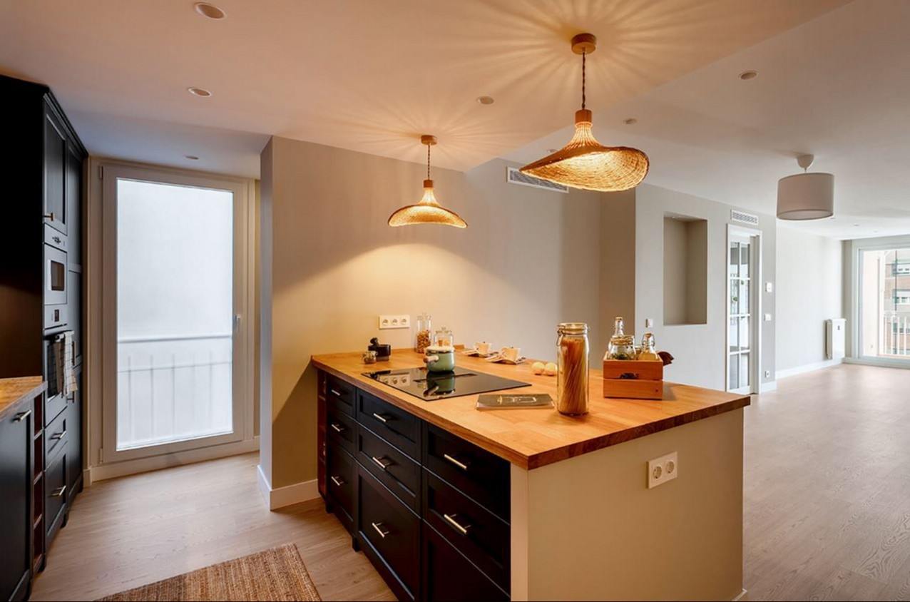 living - 189m² apartment with 6m² terrace for sale in Cuzco, Madrid - gallery - 9