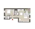 living - Garofalo 37 - Living - Dils - Plan d'étage thumbnail - 1