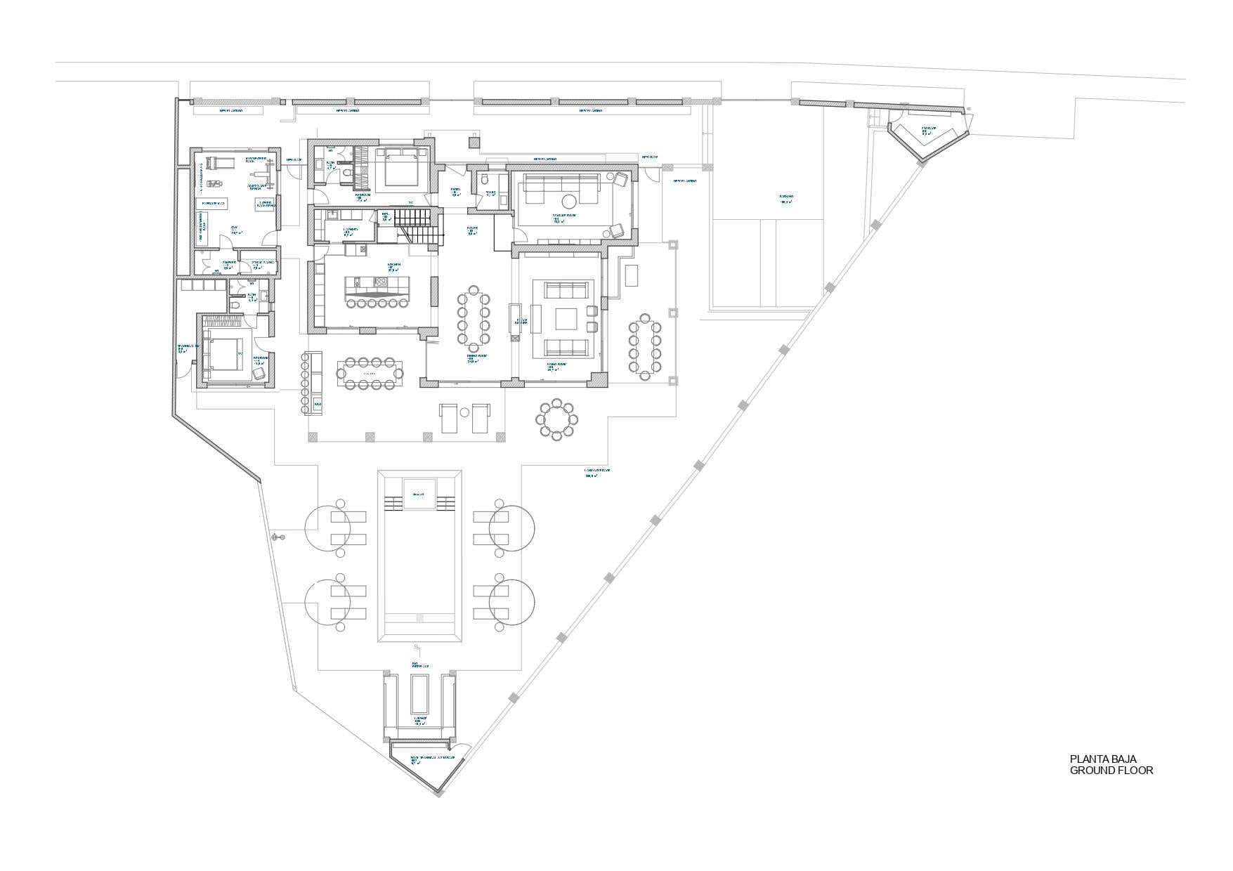 living - Casa / villa de 455m² con 123m² terraza en venta en Nueva Andalucía - Plano del piso - 1