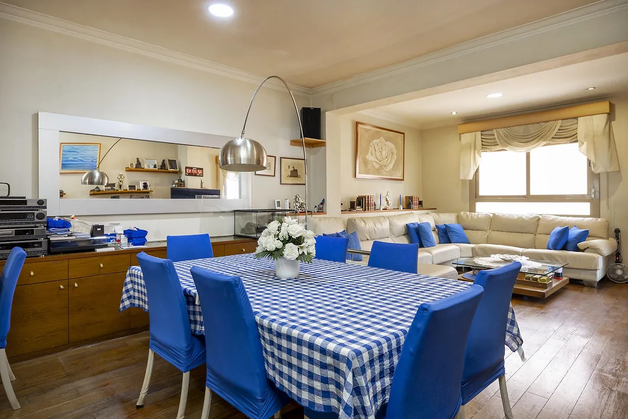 living - Piso de 164m² con 16m² terraza en venta en Sant Gervasi - Galvany - gallery - 6