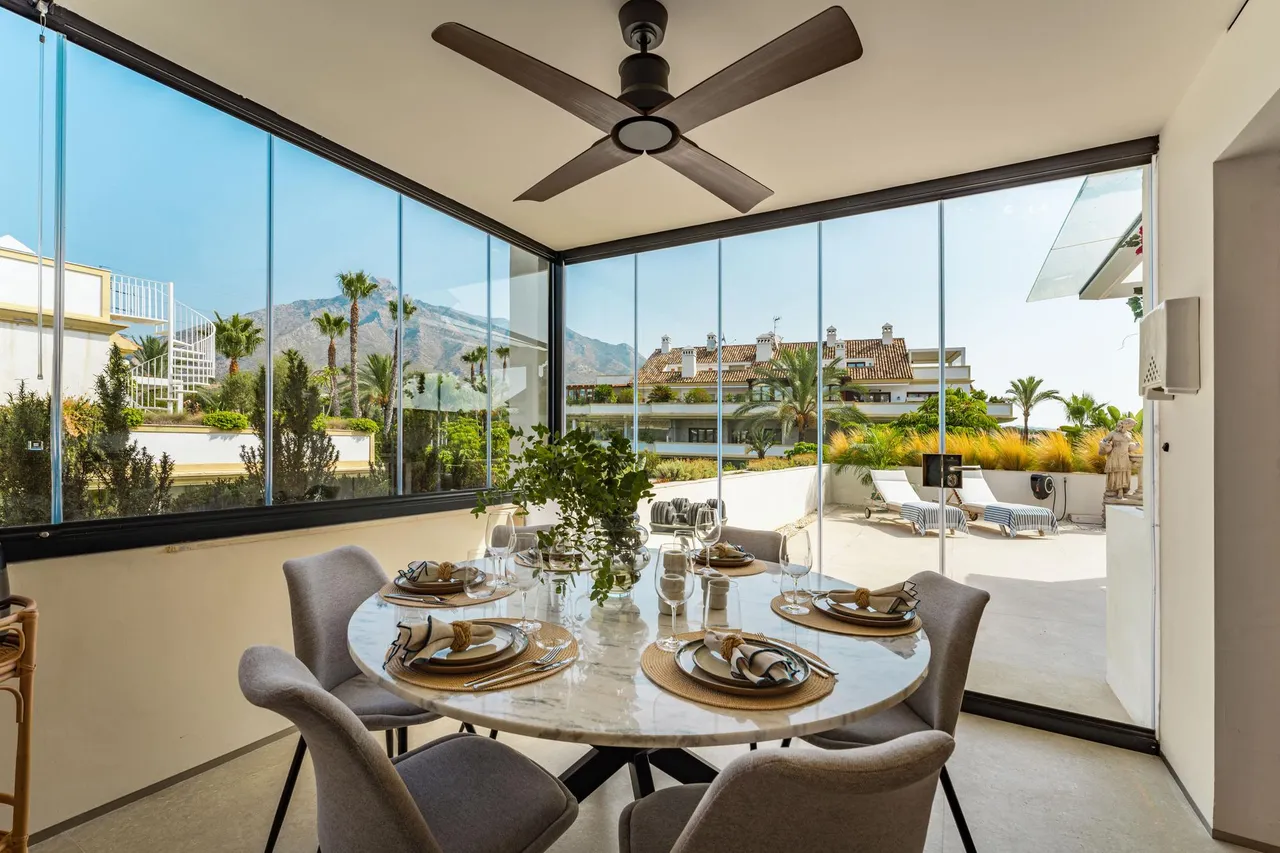 living - 276m² penthouse with 114m² terrace for sale in Nagüeles - gallery - 7