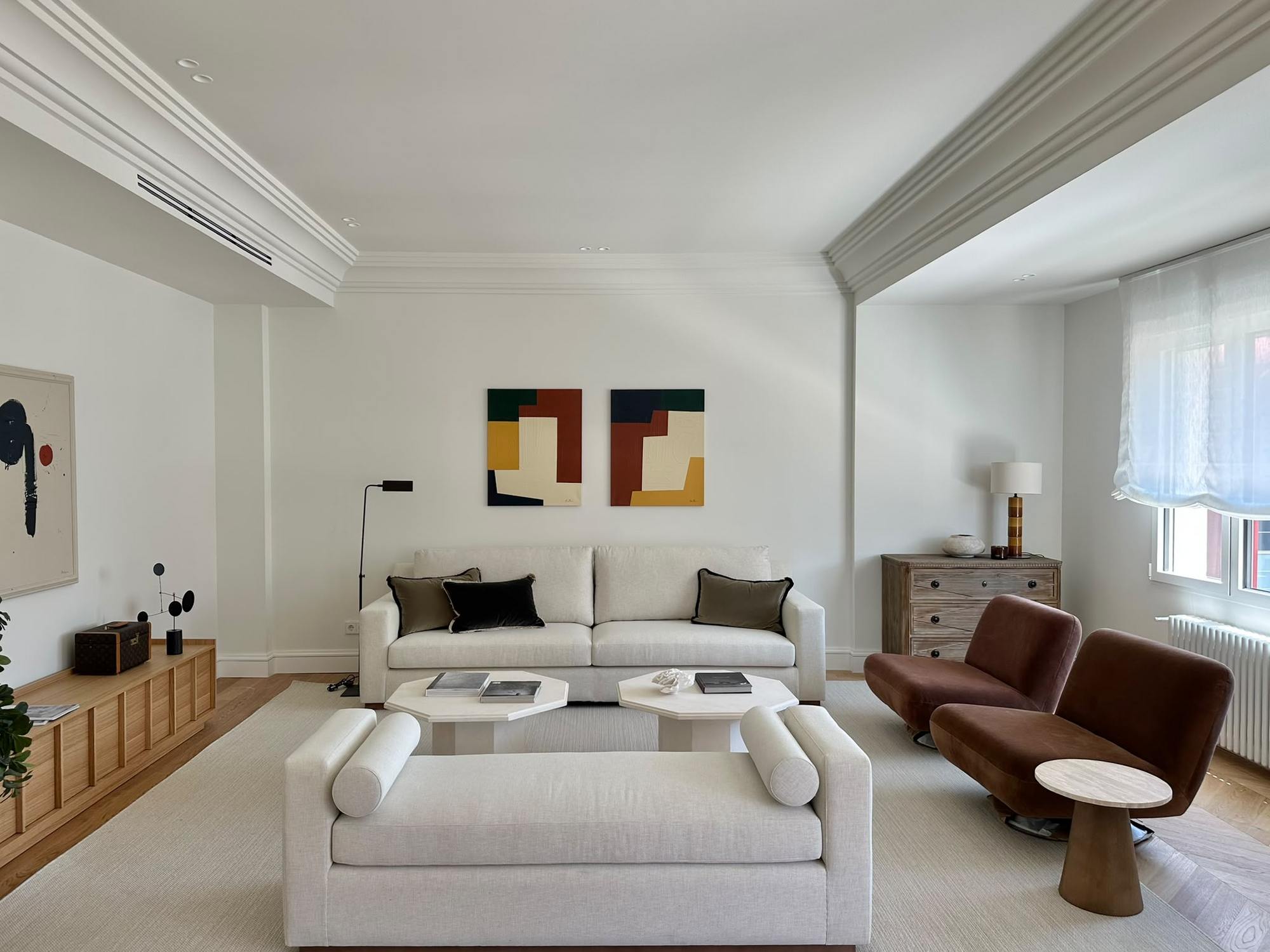 living - Piso de 226m² en venta en Lista, Madrid - gallery thumbnail - 3