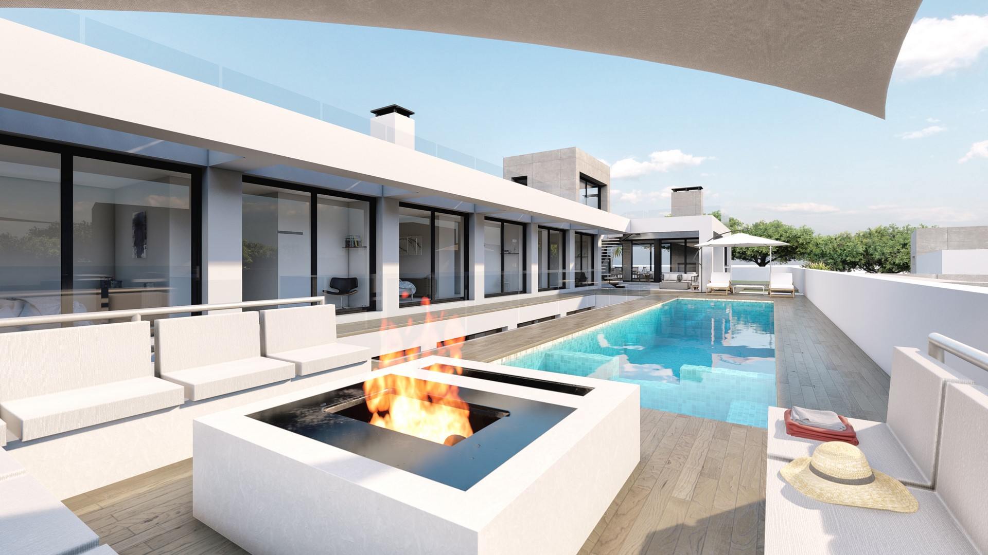 living - Sunset Chaparral Houses / Villas, Mijas, Costa del Sol - gallery thumbnail - 7