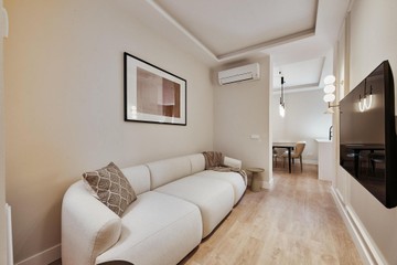 living - Piso de 88m² en venta en Retiro, Madrid - featured