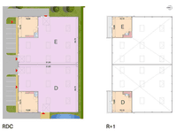 logistics - Light Industrial Premises / Offices For Sale - Verdiepingsplan thumbnail - 2