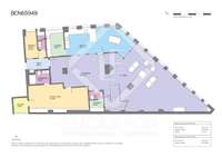 living - 406m² apartment for sale in Poblenou, Barcelona - Floor Plan thumbnail - 1
