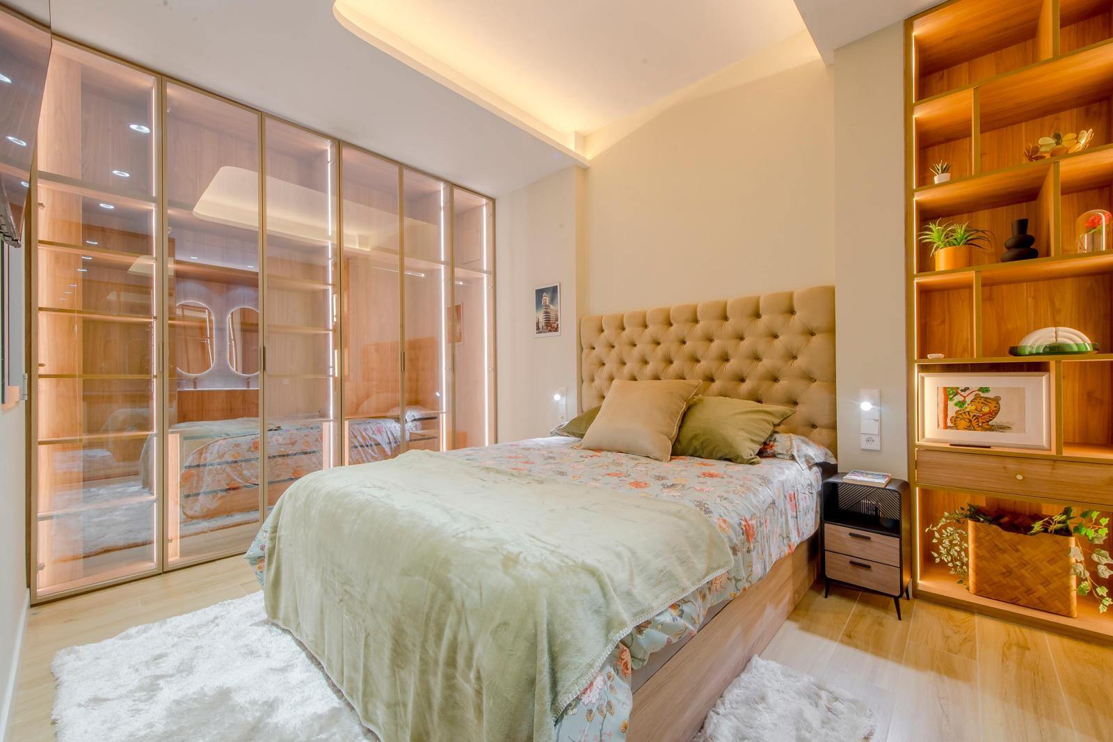 living - 113m² apartment for rent in Palacio, Madrid - gallery - 7
