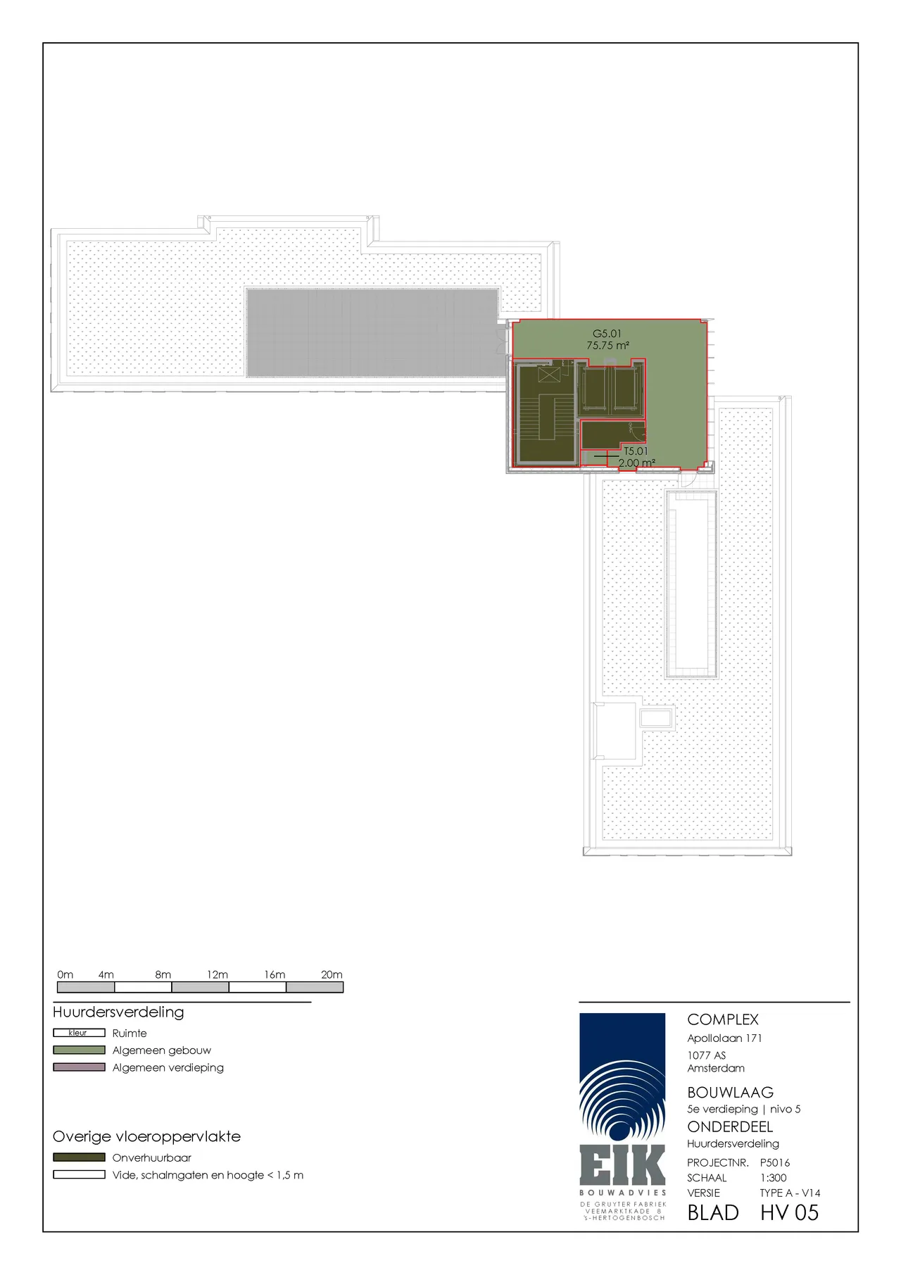 office - Apollolaan 171 - Office - Dils - Verdiepingsplan - 14