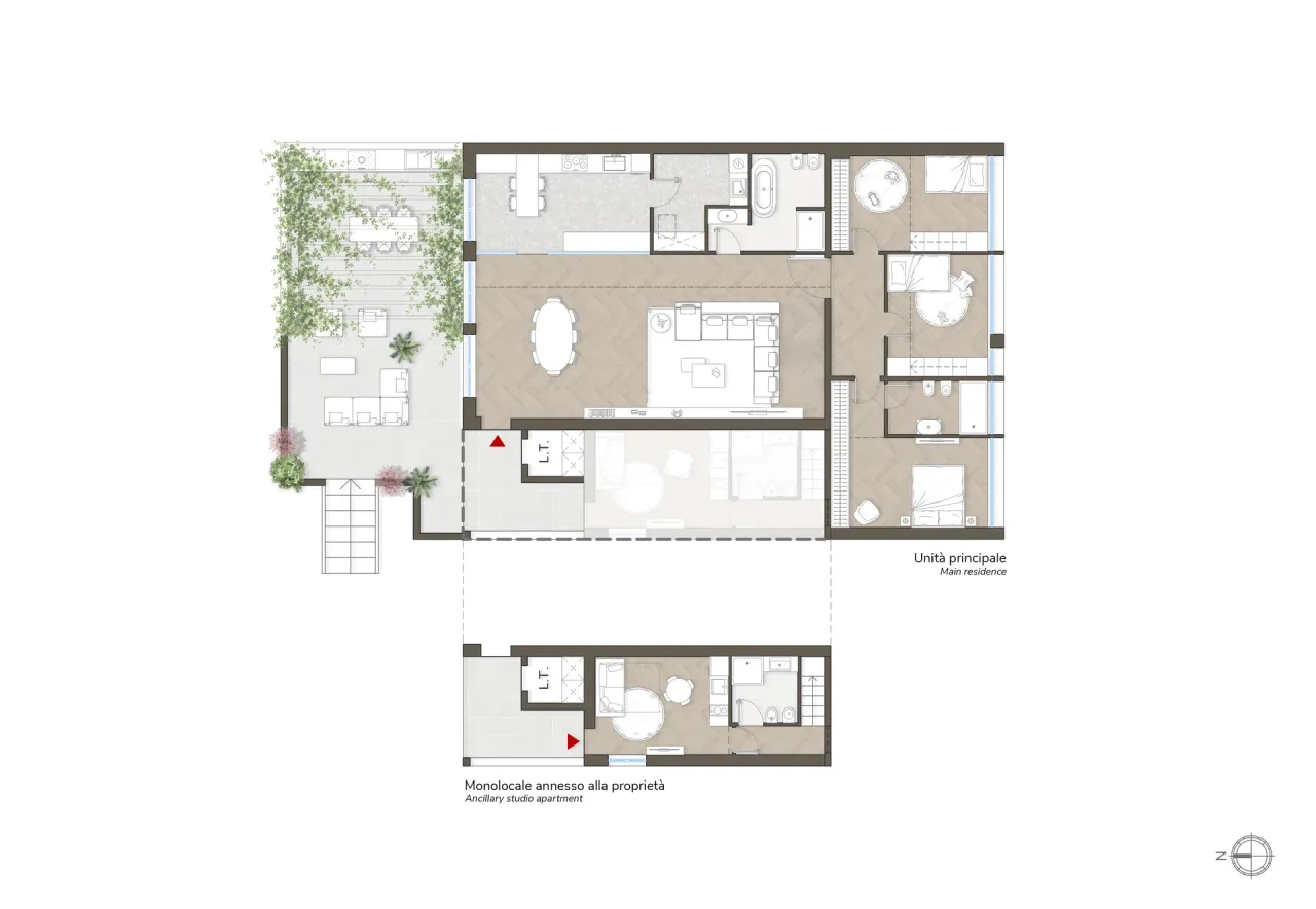 living - Favretto 18 - Living - Dils - Planimetria - 1