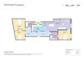 living - Piso de 134m² en venta en Sant Gervasi - Galvany, Barcelona - Plano del piso thumbnail - 2