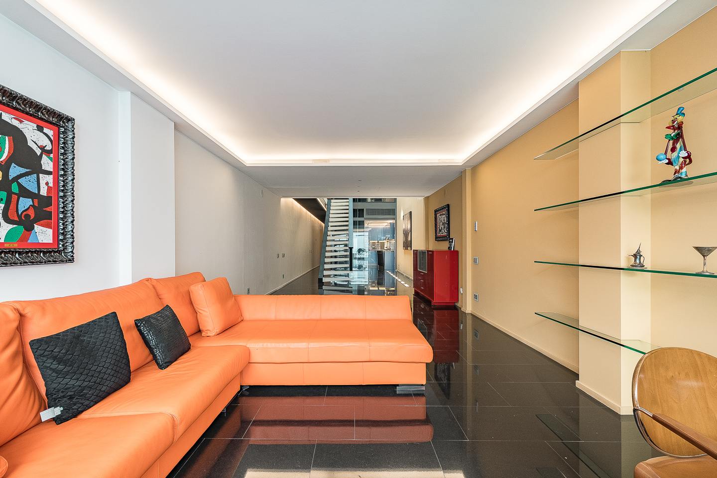 living - Casa / villa de 326m² con 35m² terraza en venta en Les Corts - gallery thumbnail - 5