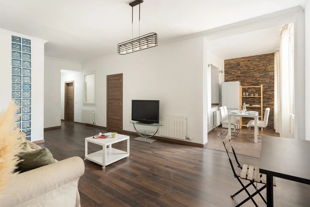 living - Piso de 107m² con 11m² terraza en venta en Gótico - gallery - 2
