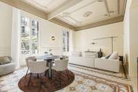 living - Piso de 204m² con 9m² terraza en venta en Eixample Derecho - gallery thumbnail - 5