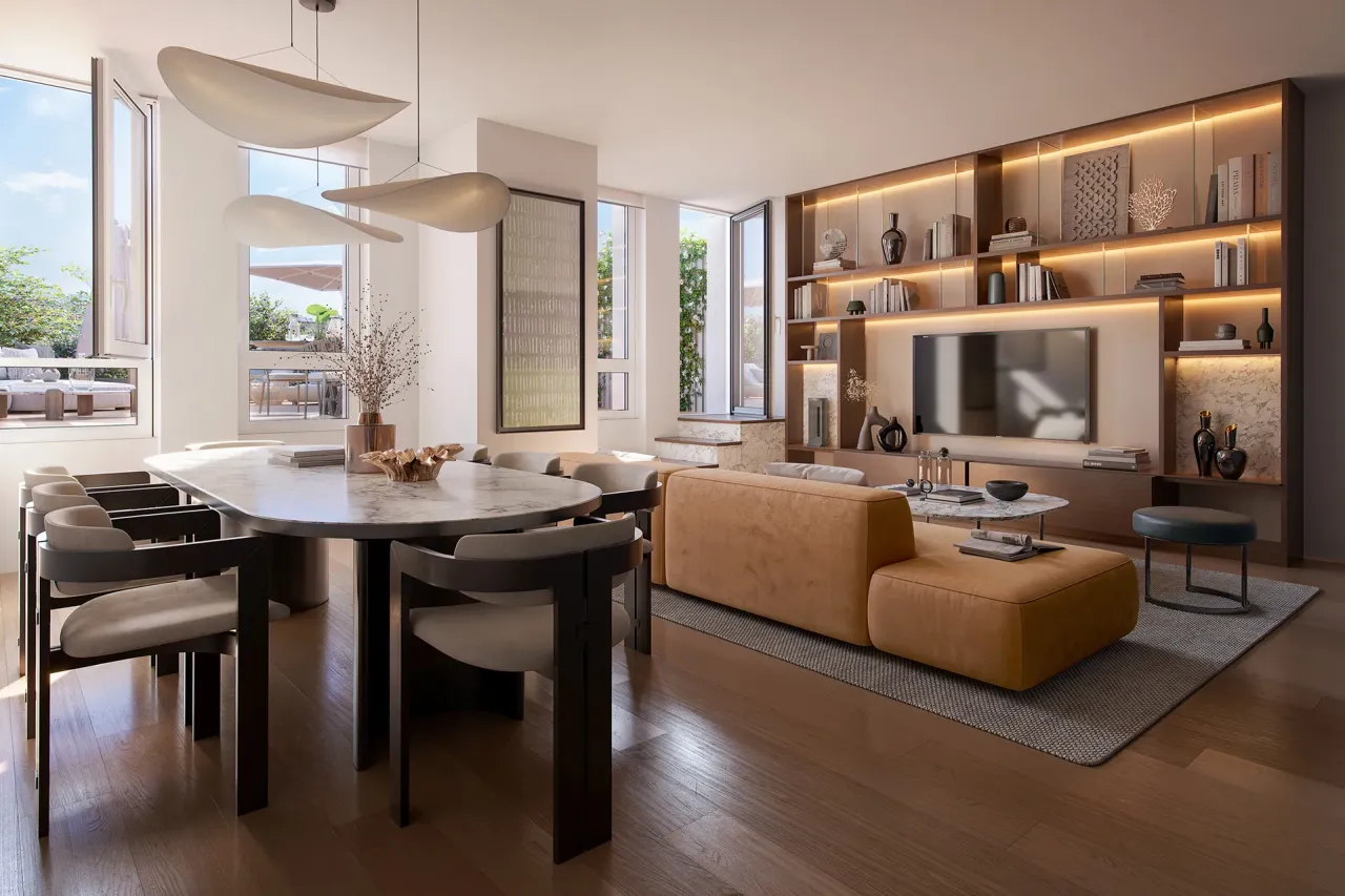 living - Navigli Towers - gallery - 10