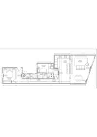 living - Piso de 114m² en venta en La Latina, Madrid - Plano del piso thumbnail - 1