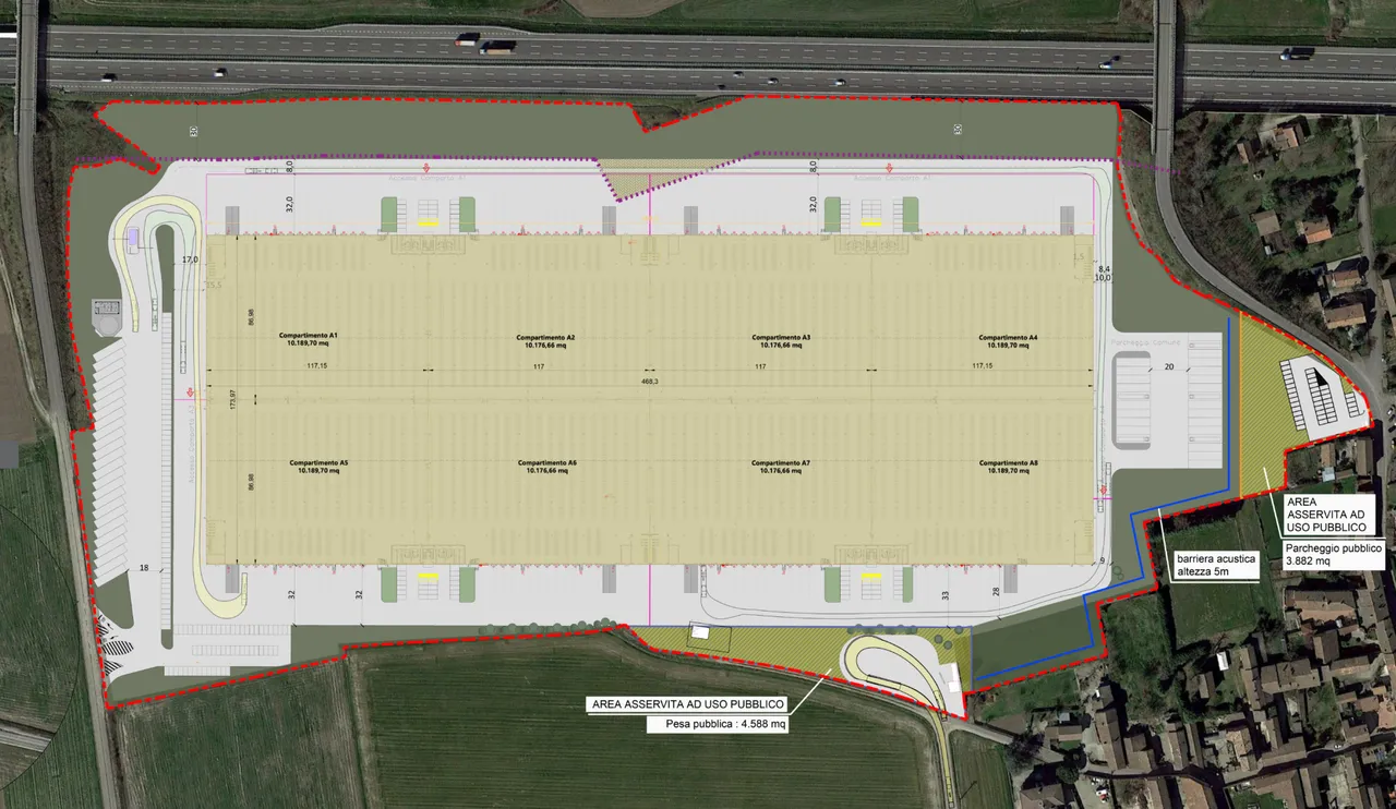logistics - Giovi Logistics Park - Logistics - Dils - Verdiepingsplan - 1