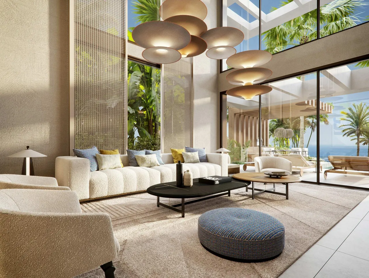 living - Exclusive contemporary villas in Nueva Andalucía - gallery - 2