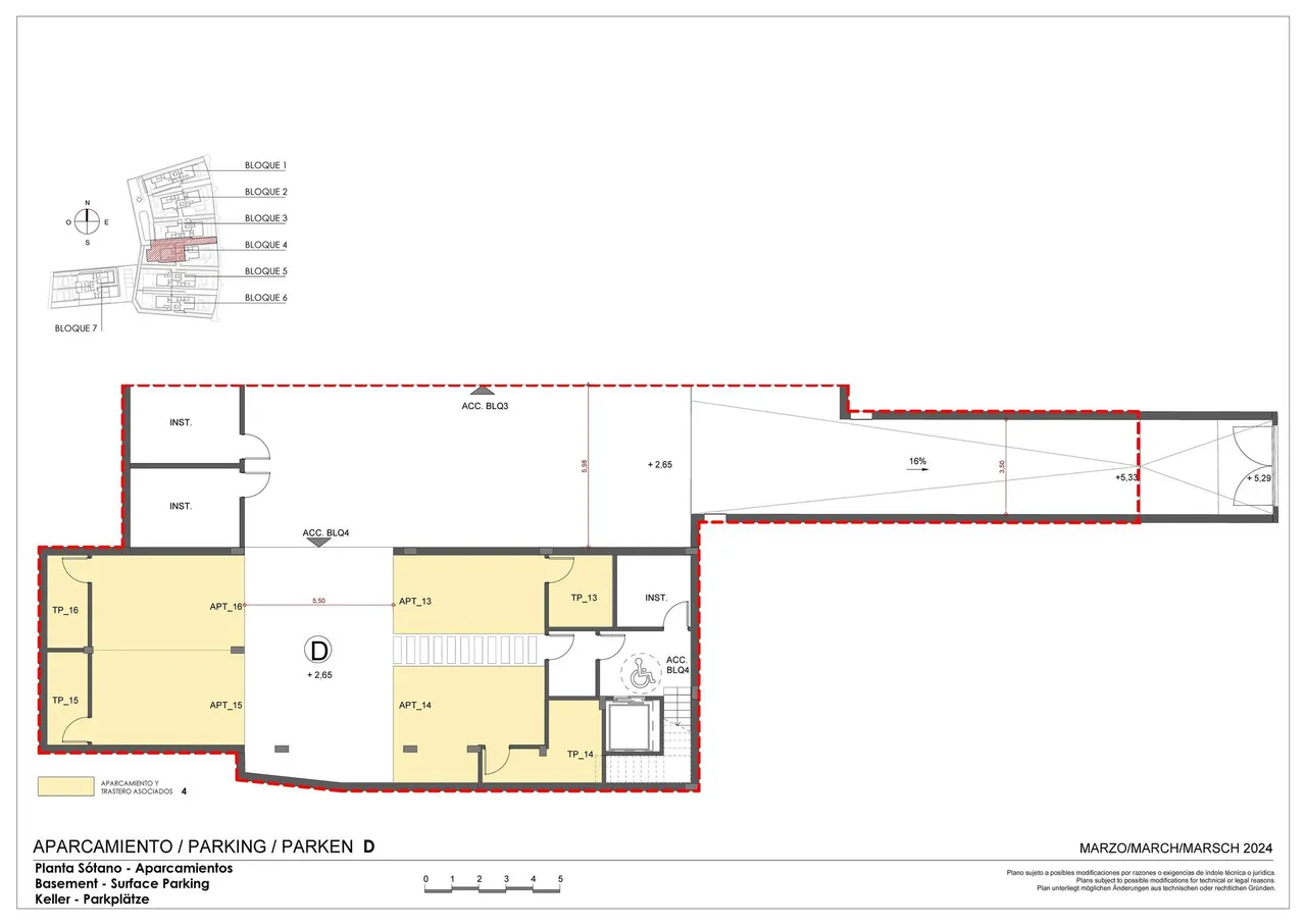 living - Apartments in Colonia de San Jordi - Plano del piso - 4