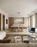 living - Piso de 252m² en venta en Almagro, Madrid - gallery thumbnail - 1
