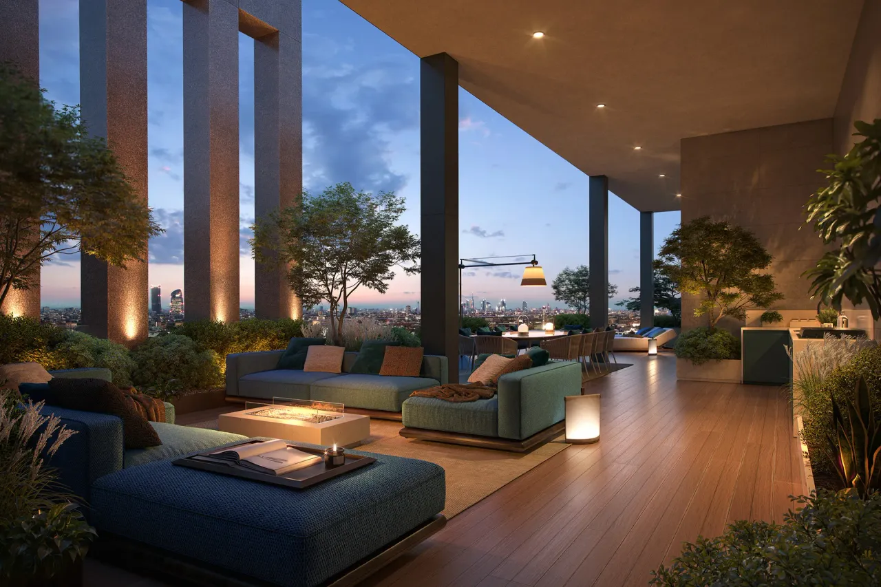 living - Navigli Towers - gallery - 3