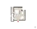 living - Parini 9 - Wonen - Dils - Verdiepingsplan thumbnail - 1