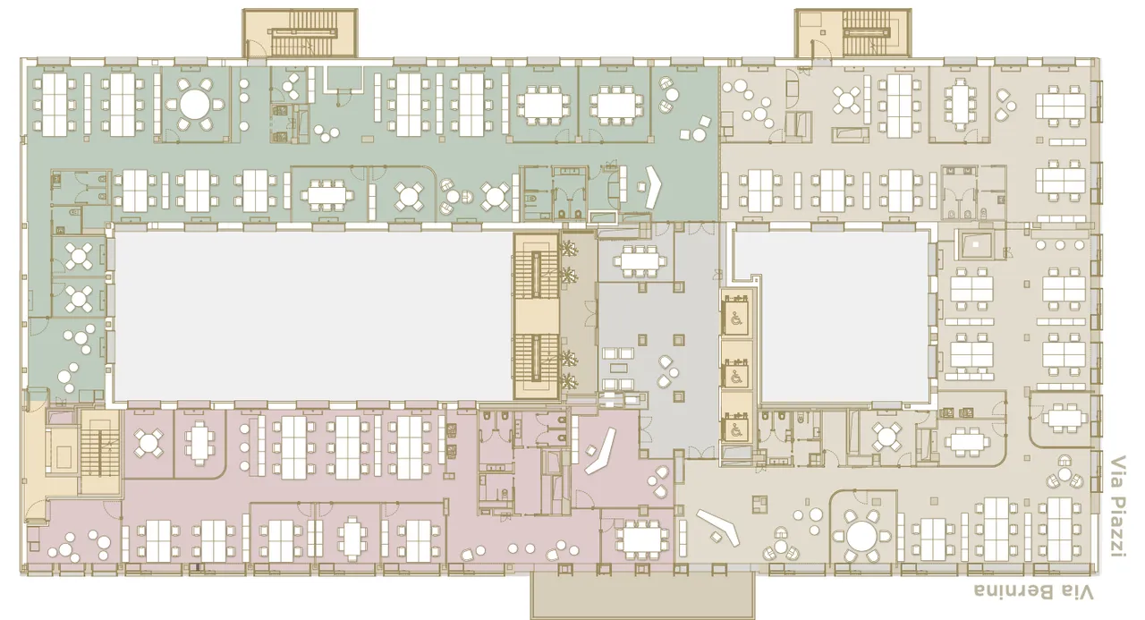 office - VIBE - Office - Dils - Verdiepingsplan - 1