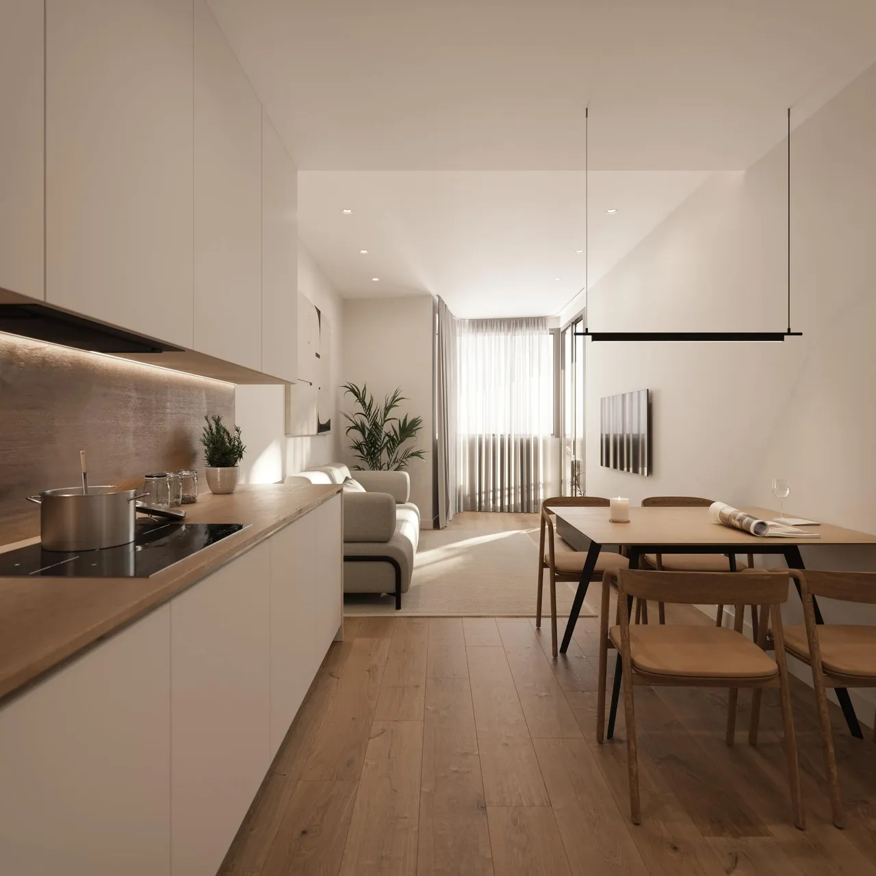 living - Sant Ramon Residences - gallery - 3