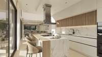 living - Urbanización privada de 7 villas modernas con vistas al mar a la venta situada en Marbella Este - gallery thumbnail - 2