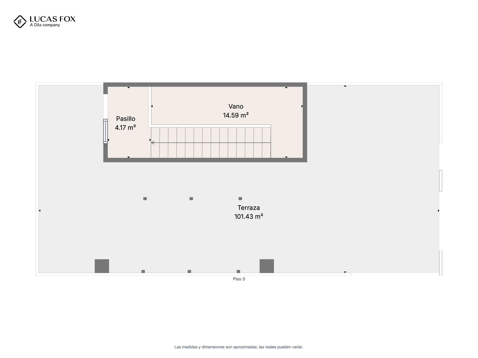 living - 215m² house / villa with 157m² terrace for sale in Levantina - Floor Plan - 3