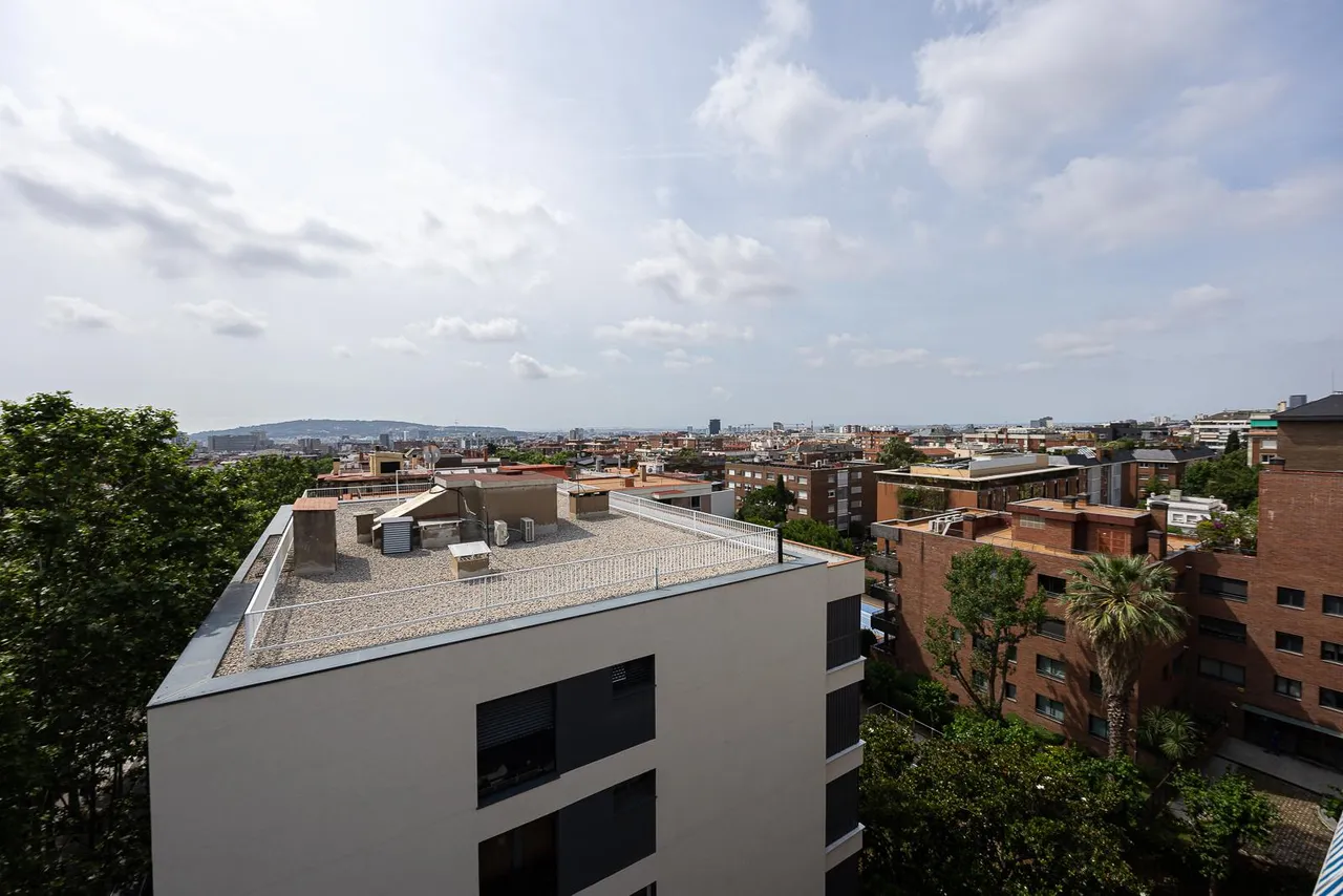 living - Piso de 206m² con 20m² terraza en alquiler en Sarrià - gallery - 7