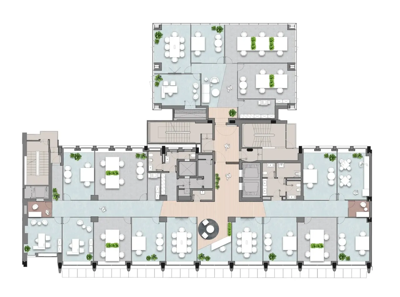 office - Sempione 68 - Office - Dils - Plan d'étage - 6