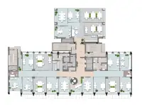 office - Sempione 68 - Office - Dils - Plan d'étage thumbnail - 6