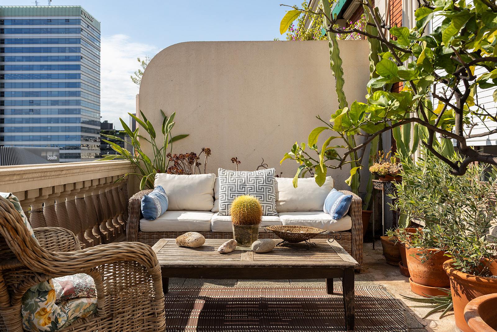 living - Piso de 259m² con 84m² terraza en venta en Turó Park - gallery - 3